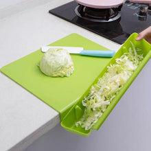 Load image into Gallery viewer, 2 in 1 Storage Chopping Board