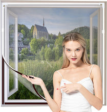 Load image into Gallery viewer, Adjustable Magnetic Window Screen