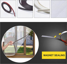 Load image into Gallery viewer, Adjustable Magnetic Window Screen