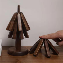 Load image into Gallery viewer, Black Walnut Wood Table Mat