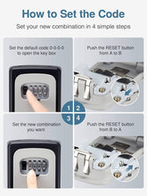 Load image into Gallery viewer, Combination Key Lock Box