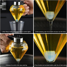 Load image into Gallery viewer, Diamond Glass Oil Bottle