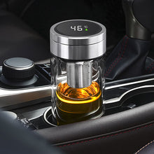 Load image into Gallery viewer, Magentic Tea Infuser Glass Bottle