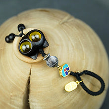 Charger l'image dans la galerie, Handmade Cute Wood Cat Pendant - airlando