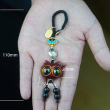 Charger l'image dans la galerie, Handmade Cute Wood Cat Pendant - airlando