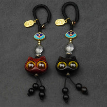 Charger l'image dans la galerie, Handmade Cute Wood Cat Pendant - airlando