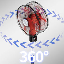 Load image into Gallery viewer, Double Heads Pedestal Stand Fan - airlando