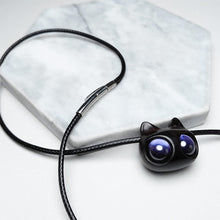 Charger l'image dans la galerie, Handmade Cute Wood Cat Necklace - airlando