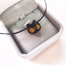 Charger l'image dans la galerie, Handmade Cute Wood Cat Pendant Necklace - airlando