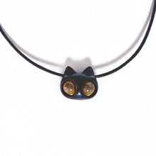 Charger l'image dans la galerie, Handmade Cute Wood Cat Pendant Necklace - airlando