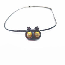 Charger l'image dans la galerie, Handmade Cute Wood Cat Pendant Necklace - airlando