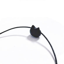 Charger l'image dans la galerie, Handmade Cute Wood Cat Pendant Necklace - airlando