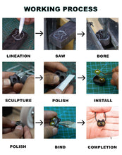 Charger l'image dans la galerie, Handmade Cute Wood Cat Pendant Necklace - airlando