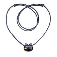 Charger l'image dans la galerie, Handmade Cute Wood Cat Necklace - airlando