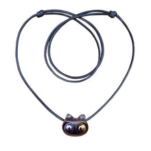 Charger l'image dans la galerie, Handmade Cute Wood Cat Necklace - airlando