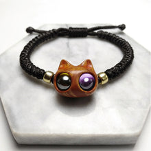 Charger l'image dans la galerie, Handmade Wood Cat Bracelet - airlando
