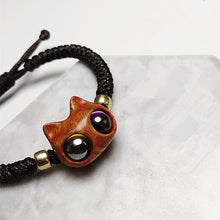 Charger l'image dans la galerie, Handmade Wood Cat Bracelet - airlando