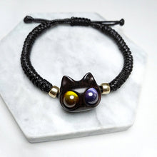 Charger l'image dans la galerie, Handmade Wood Cat Bracelet - airlando