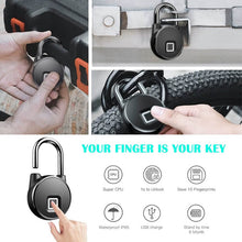 Load image into Gallery viewer, Smart Fingerprint Padlock - airlando