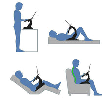 Load image into Gallery viewer, Wood Adjustable Folding Computer Desk - airlando