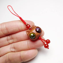Lade das Bild in den Galerie-Viewer, Handmade Wood Cat Pendant Necklace - airlando