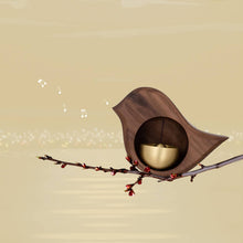 Lade das Bild in den Galerie-Viewer, Handmade Black Walnut Bird Doorbell - airlando