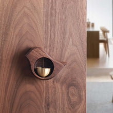 Lade das Bild in den Galerie-Viewer, Handmade Black Walnut Bird Doorbell - airlando
