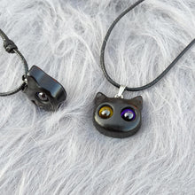 Charger l'image dans la galerie, Handmade Wood Carving Cat Necklace - airlando