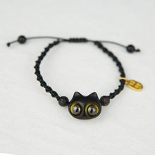 Charger l'image dans la galerie, Handmade Cute Wood Cat Bracelet - airlando