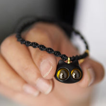 Charger l'image dans la galerie, Handmade Cute Wood Cat Bracelet - airlando