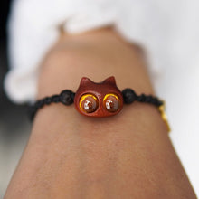 Charger l'image dans la galerie, Handmade Cute Wood Cat Bracelet - airlando