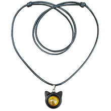 Lade das Bild in den Galerie-Viewer, Handmade Zircon Wood Cat Necklace - airlando