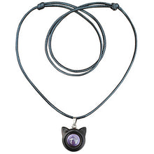 Lade das Bild in den Galerie-Viewer, Handmade Zircon Wood Cat Necklace - airlando