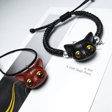 Charger l'image dans la galerie, Handmade Cute Wood Fox Bracelet - airlando