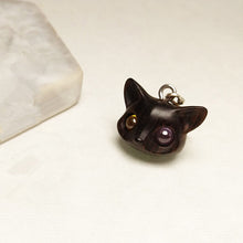 Lade das Bild in den Galerie-Viewer, Handmade Wood Fox Silver Earrings - airlando