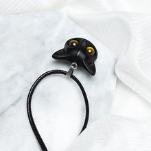 Lade das Bild in den Galerie-Viewer, Handmade Cute Wood Fox Pendant Necklace - airlando