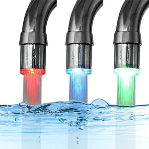 3-farbige LED-Wasserhahnleuchte