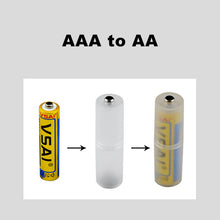 Lade das Bild in den Galerie-Viewer, AAA to AA Battery Adapter (4 PCS) - airlando
