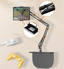 Load image into Gallery viewer, Adjustable Long Arm Metal Phone Holder
