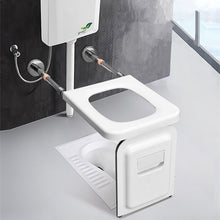 Load image into Gallery viewer, Folding Wall-Mounted Toilet Chair
