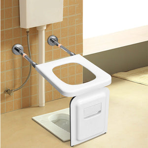 Folding Wall-Mounted Toilet Chair