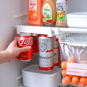 Organisateur de canettes de soda à suspendre au réfrigérateur