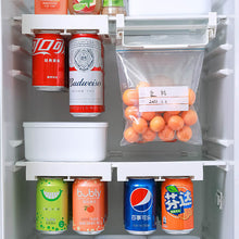 Charger l&#39;image dans la galerie, Organisateur de canettes de soda à suspendre au réfrigérateur
