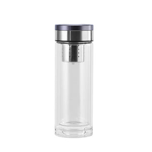 Magentische Tee-Ei-Glasflasche