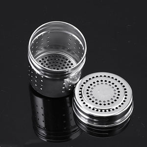 Magentische Tee-Ei-Glasflasche