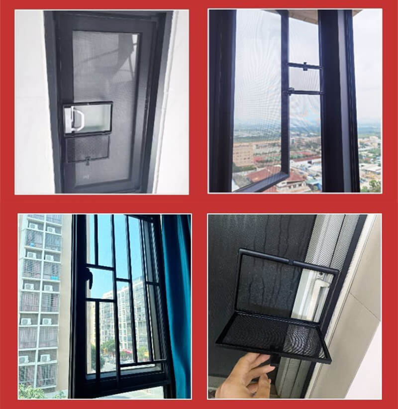 Magnetischer Fensterschutz mit kleinem Fenster – airlando