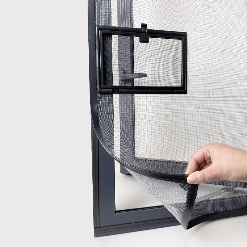 Magnetischer Fensterschutz mit kleinem Fenster – airlando