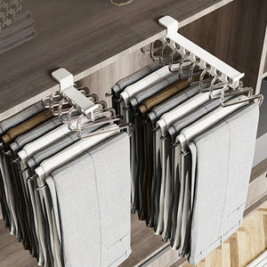 Pull-Out Type Retractable Clothes Rack