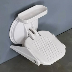 Shower Foot Rest Suction Cup Rack
