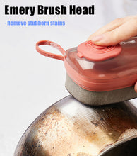 Load image into Gallery viewer, Soap Dispensing Palm Brush - airlando
